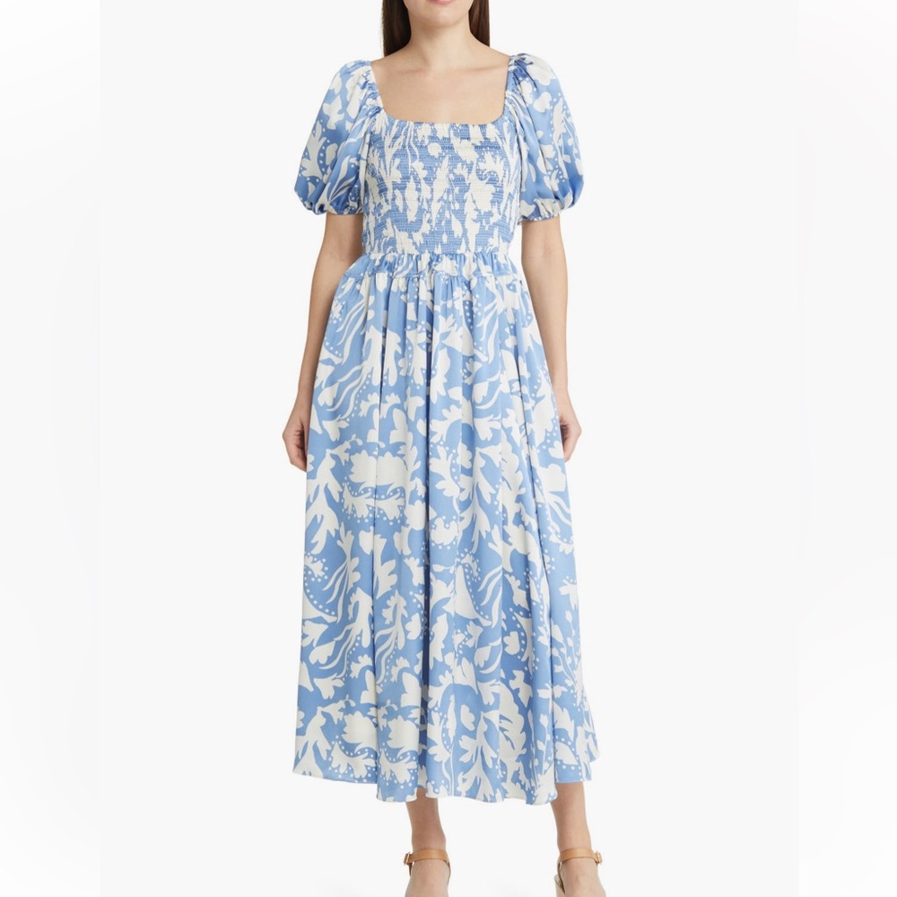 Abstract Print dress